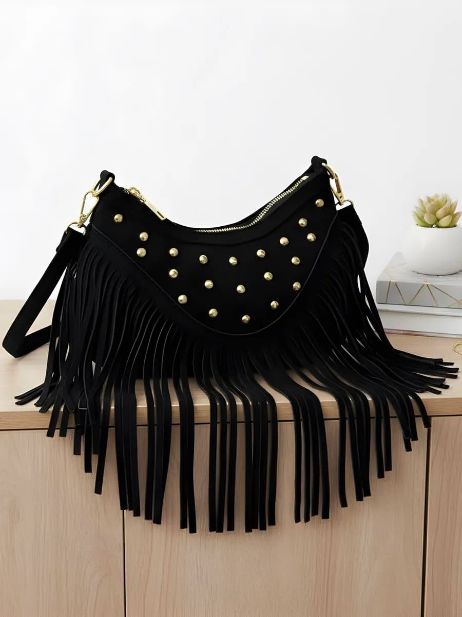 Сумка через плечо маленькая бохо