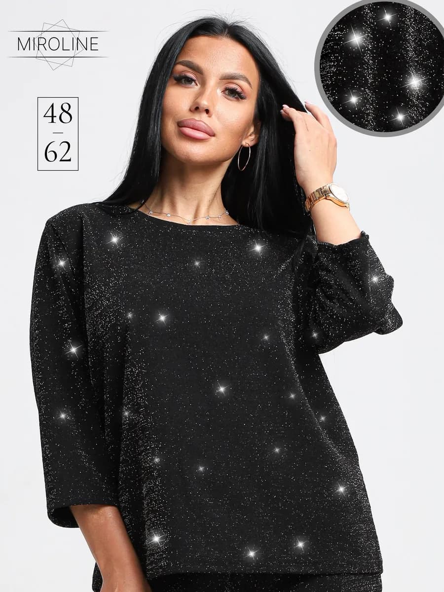 Блузка женская нарядная больших размеров