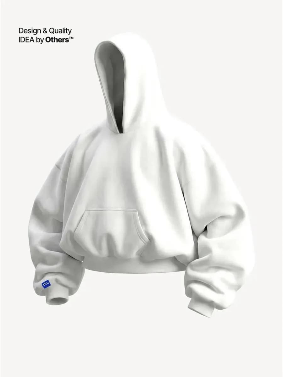 Худи оверсайз с начесом