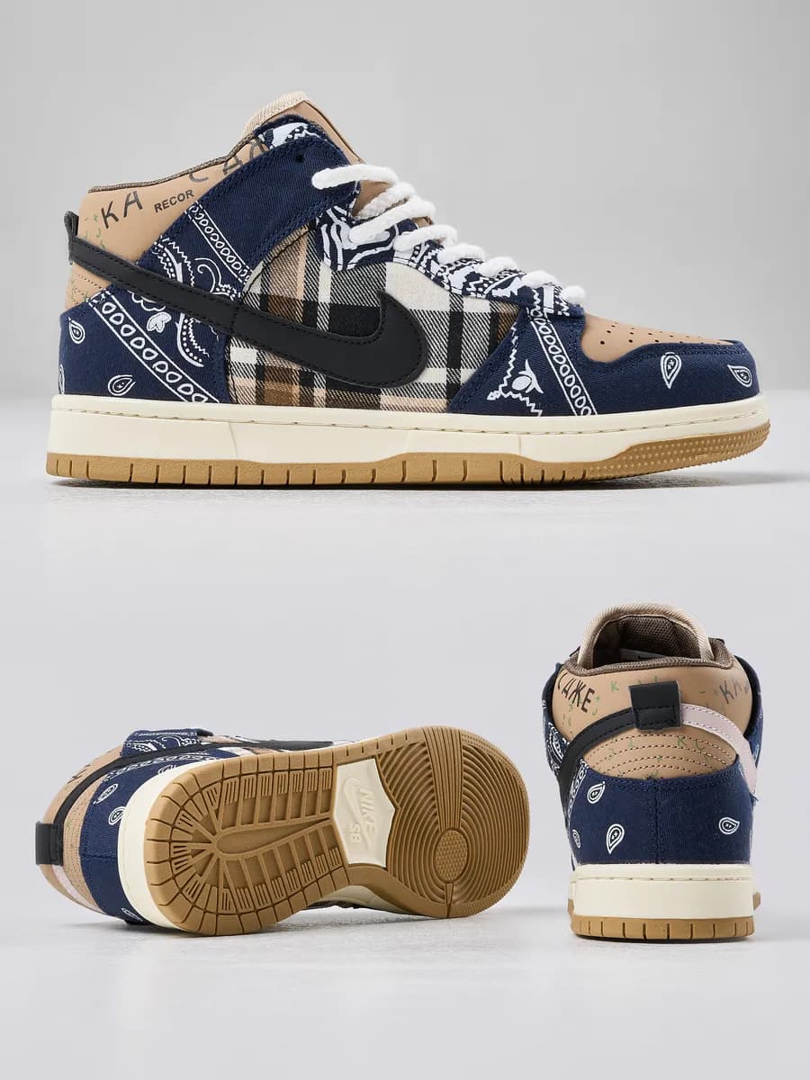 Кроссовки высокие