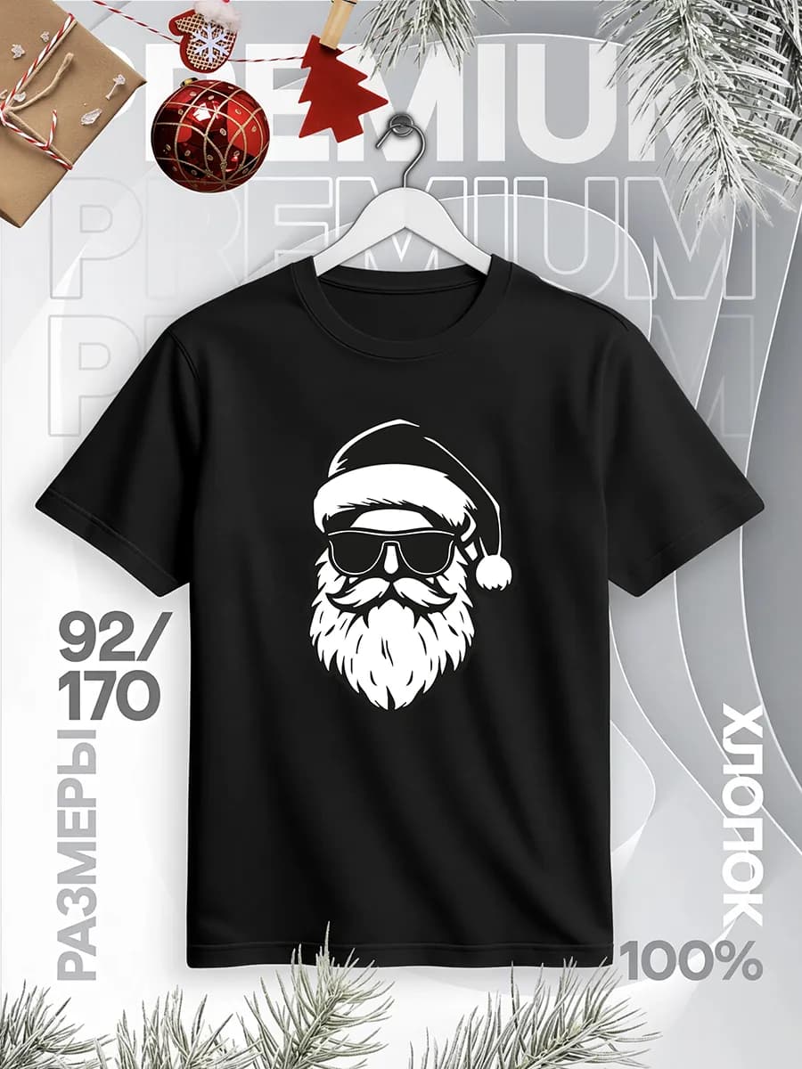 Футболка новогодняя