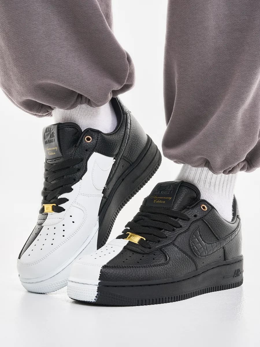 Кроссовки мужские Air Force 1 Anniversary Edition форсы кеды