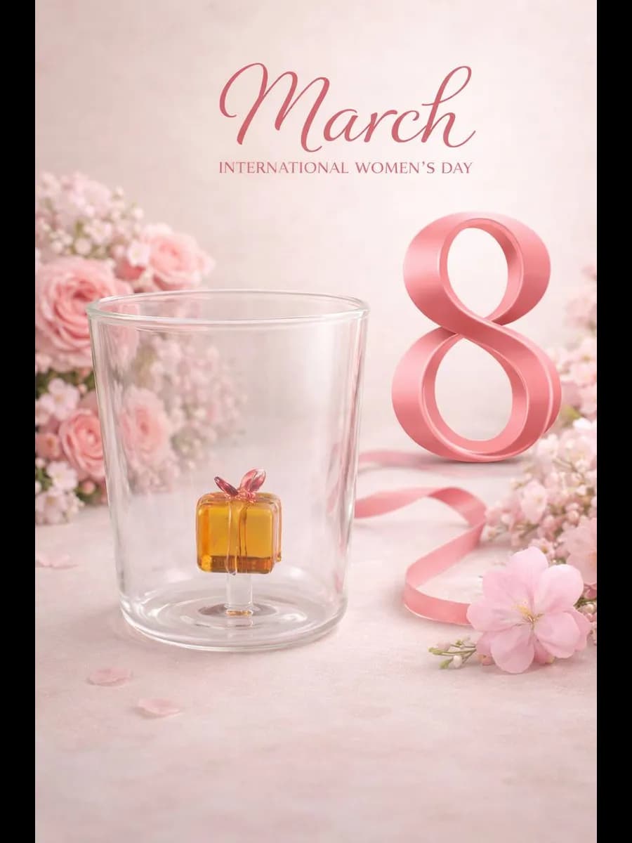 Стакан стеклянный Подарок