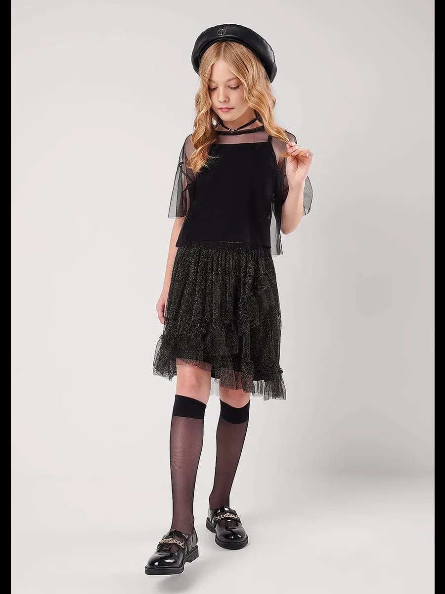 Юбка детская праздничная из фатина нарядная