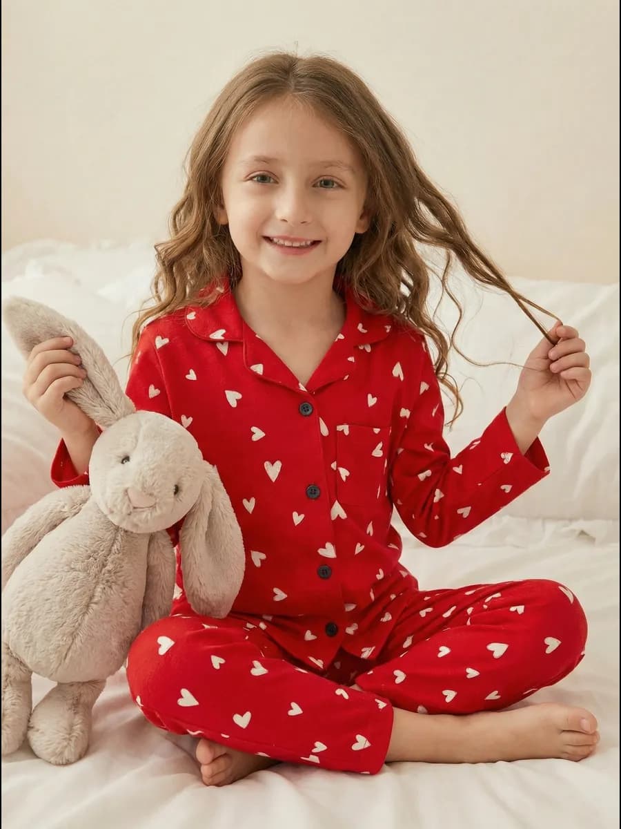 Пижама детская летняя со штанами костюм домашний