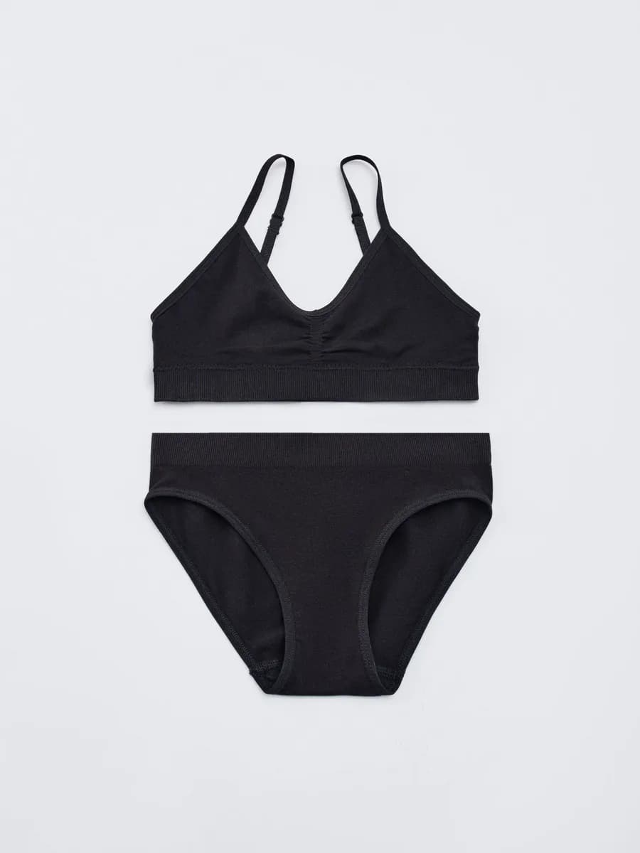 Набор из топа и трусов комплект нижнего белья