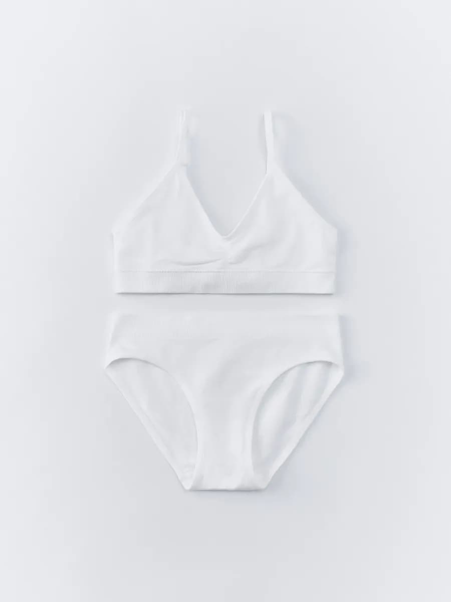 Набор из топа и трусов комплект нижнего белья