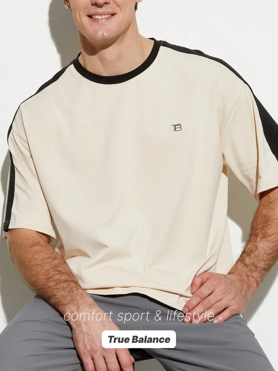 Футболка мужская с круглым вырезом