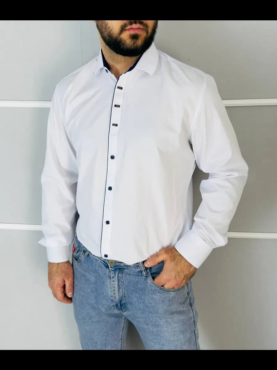 Рубашка приталенная