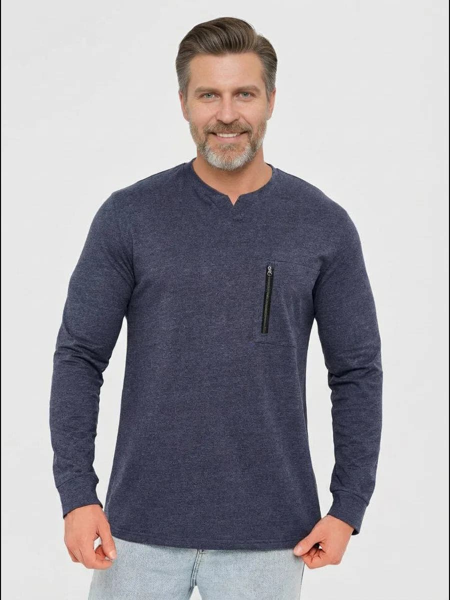 Лонгслив оверсайз с длинными рукавами