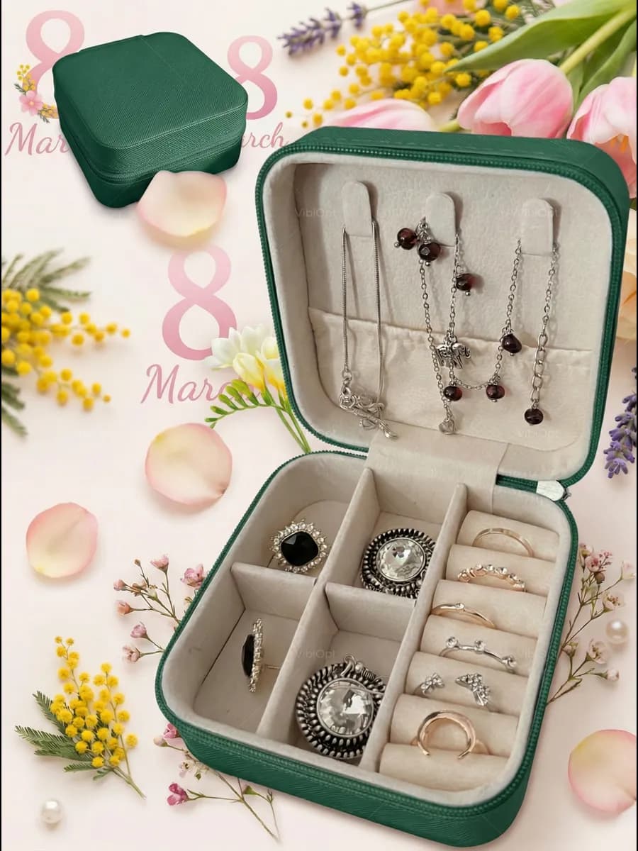 маленькая шкатулка для хранения украшений и колец