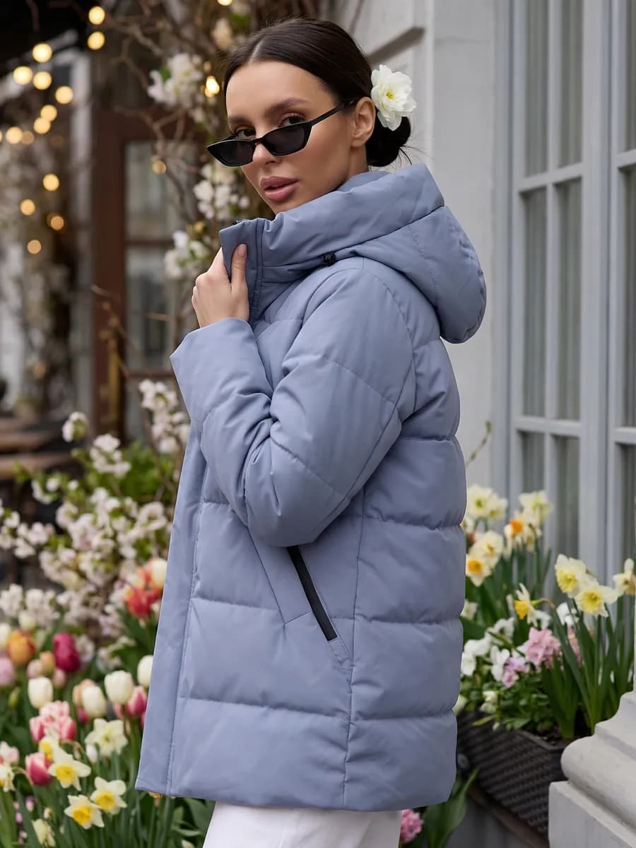 Куртка демисезонная с капюшоном