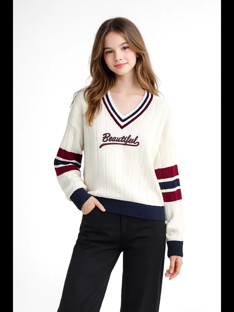 Джемпер детский с принтом