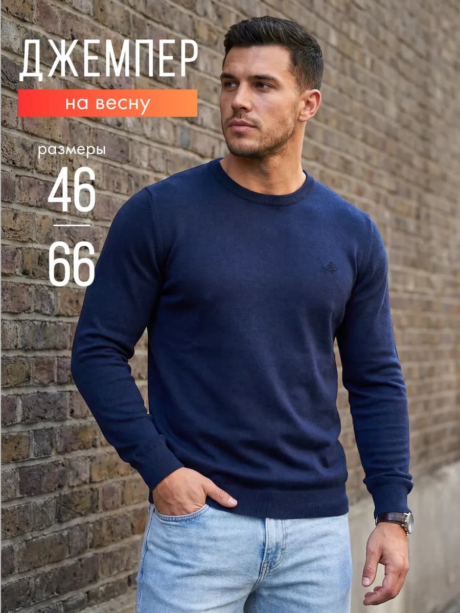 Джемпер мужской на весну