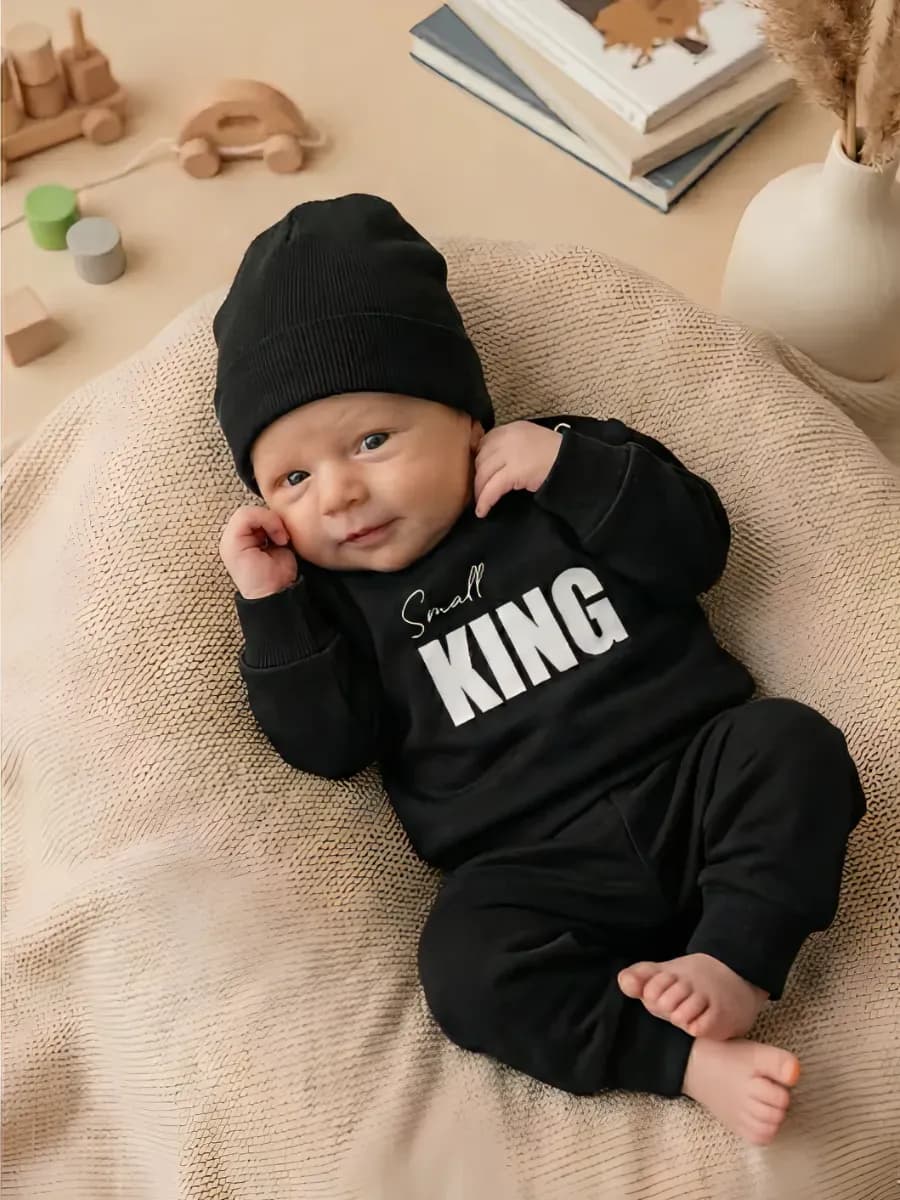 Костюм 3 в 1 для новорожденных и малышей с шапкой