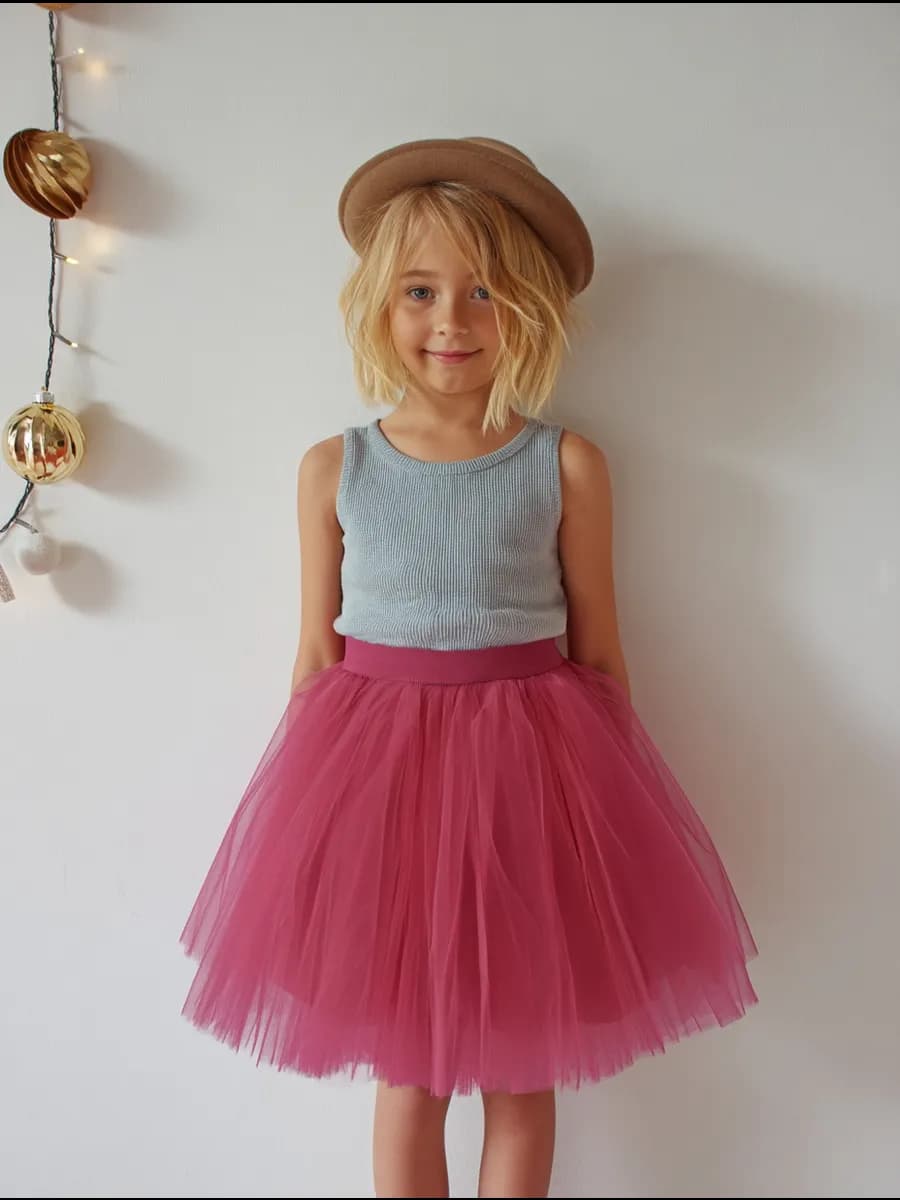 Юбка фатиновая пышная нарядная