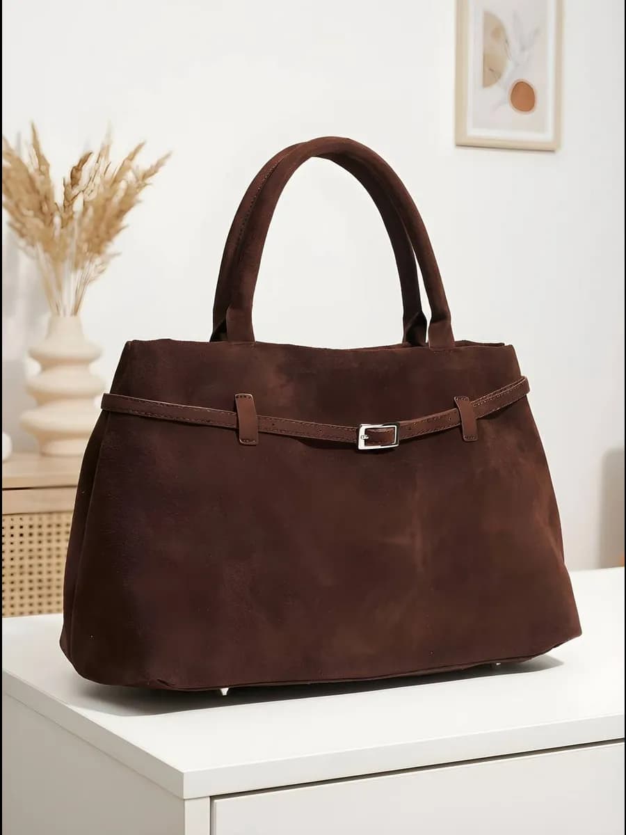 Сумка а4 тоут коричневая