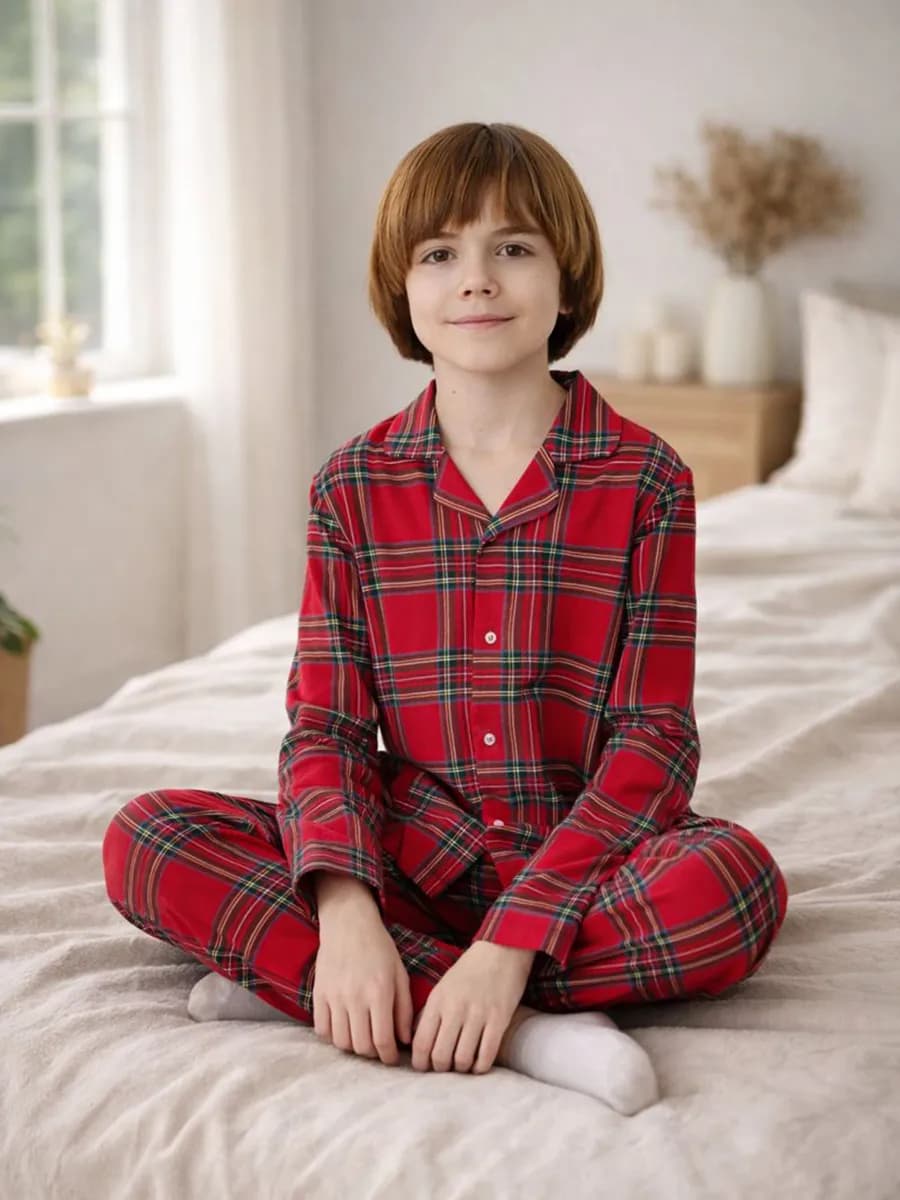 Пижама детская с брюками хлопок