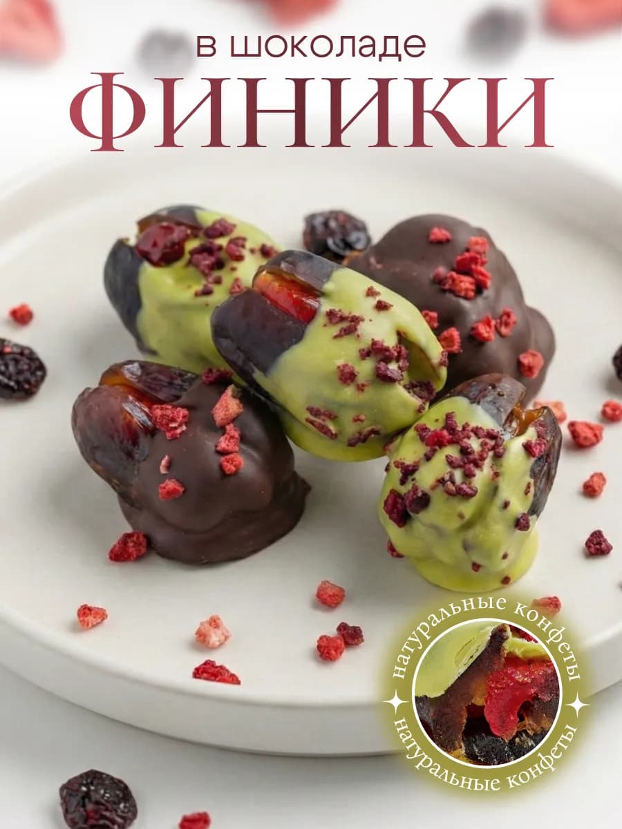 Набор конфет финики в шоколаде