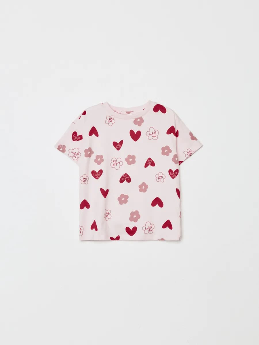 Футболка хлопковая с принтом