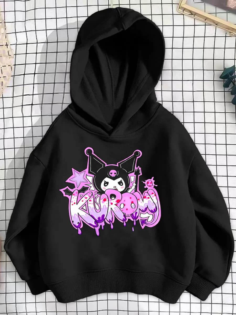 Толстовка для девочки Куроми с капюшоном
