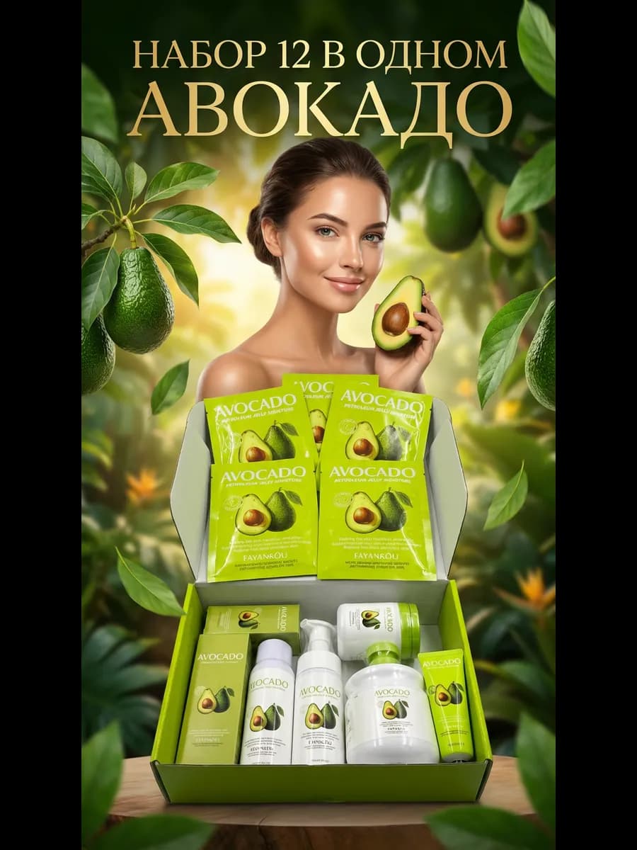 Подарочный набор для женщин бьюти бокс 12 в 1