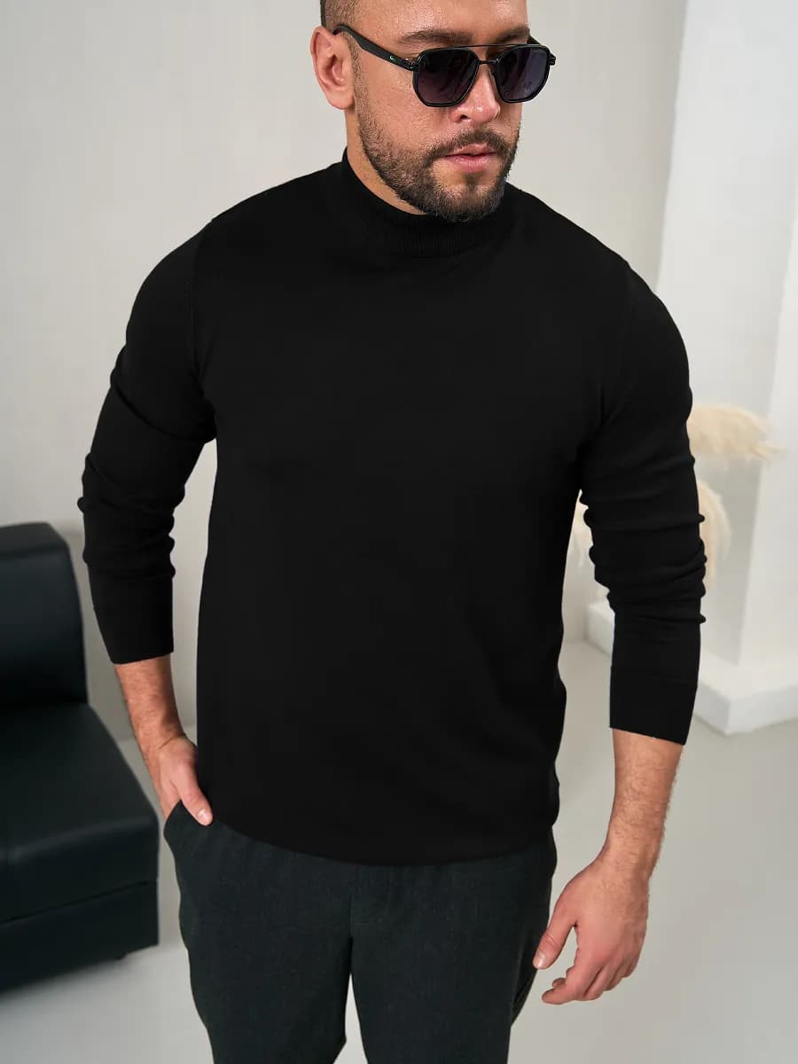 Водолазка утепленная без горла