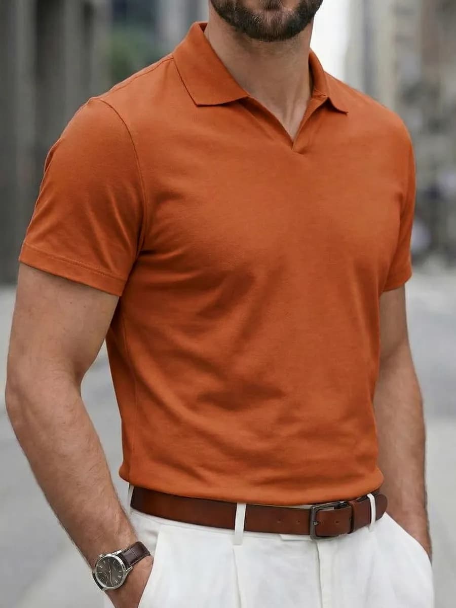 Футболка поло базовая