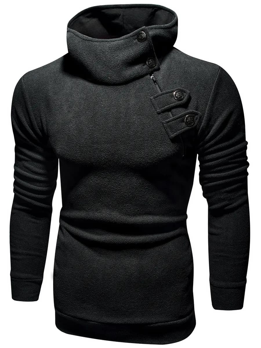 Толстовка из флиса с капюшоном