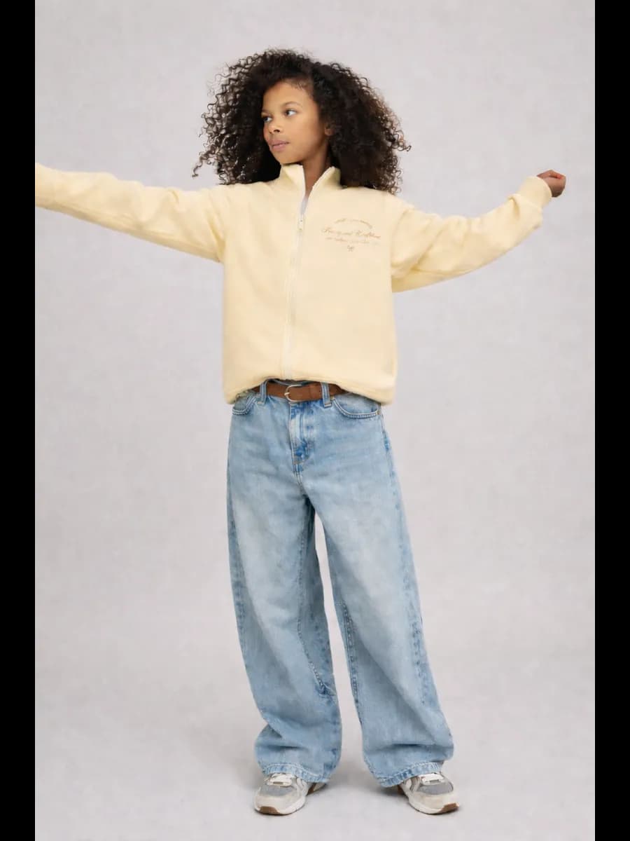 Толстовка детская с принтом без капюшона