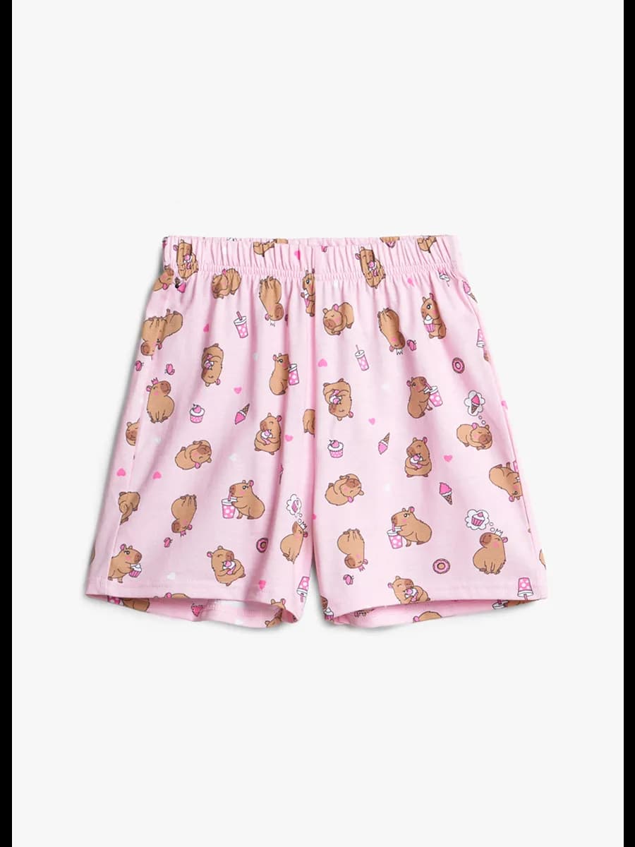 Шорты трикотажные детские для девочек