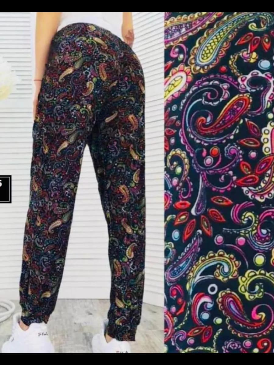 Брюки летние тонкие больших размеров домашние на резинке