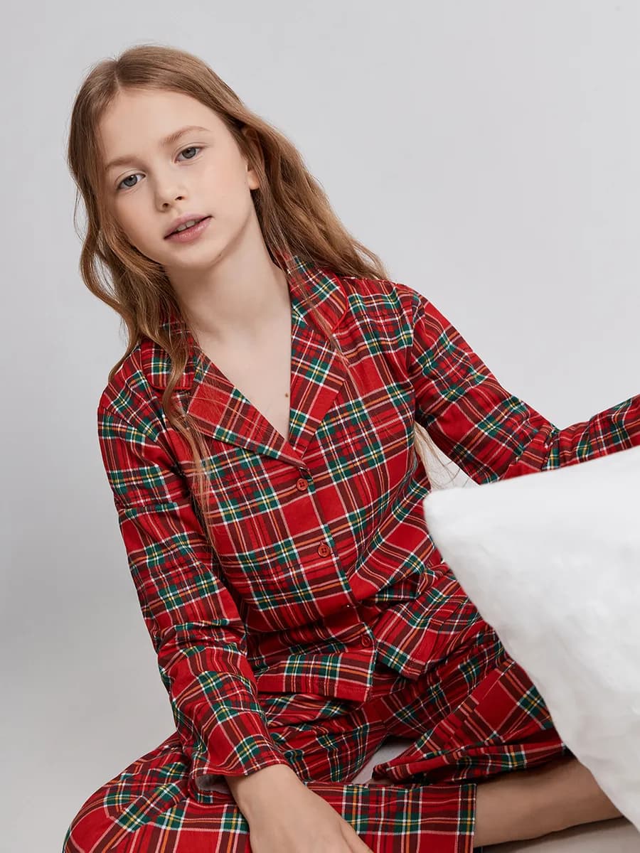 Пижама новогодняя рубашка со штанами