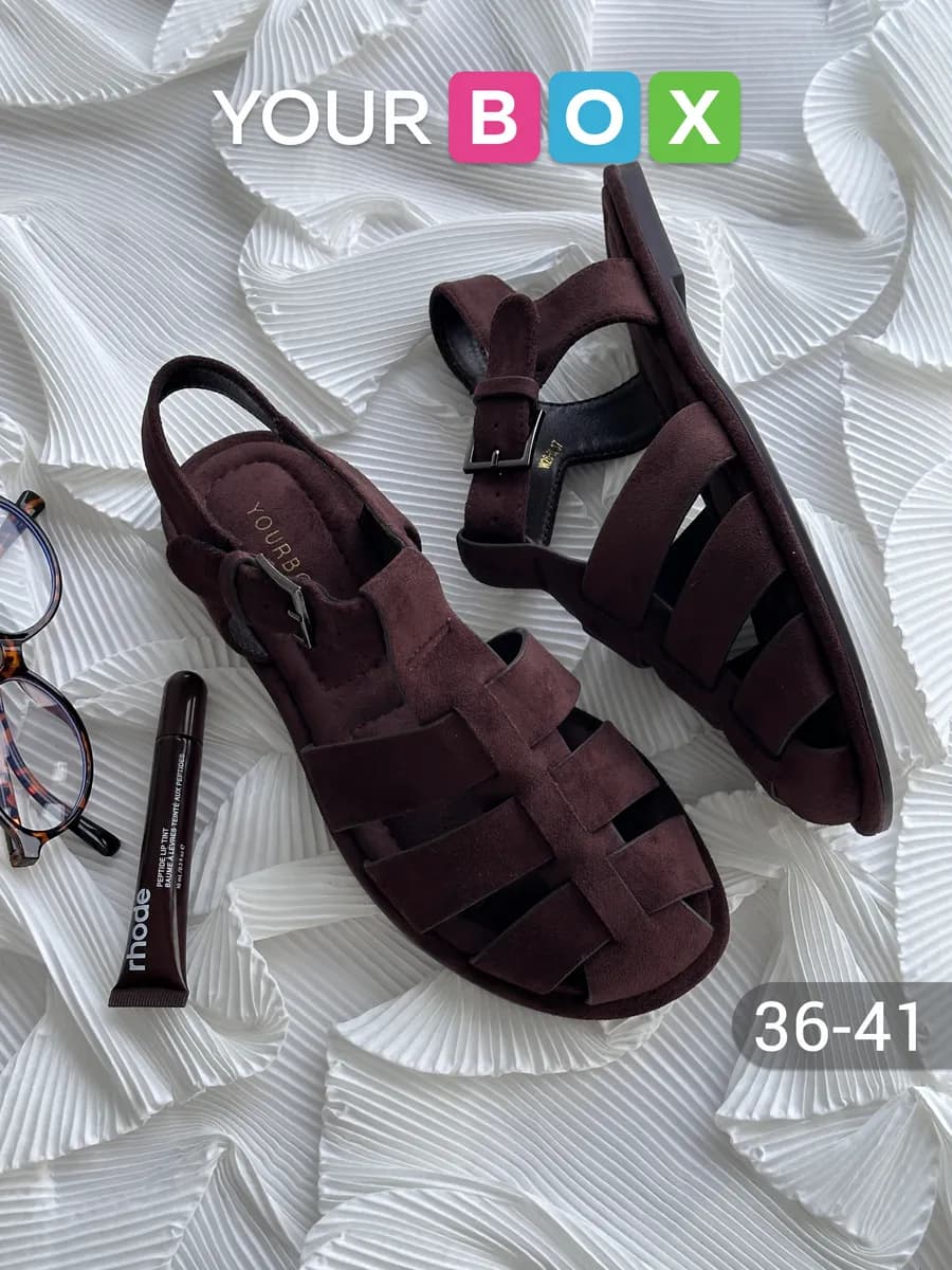 Летние босоножки на тонкой подошве