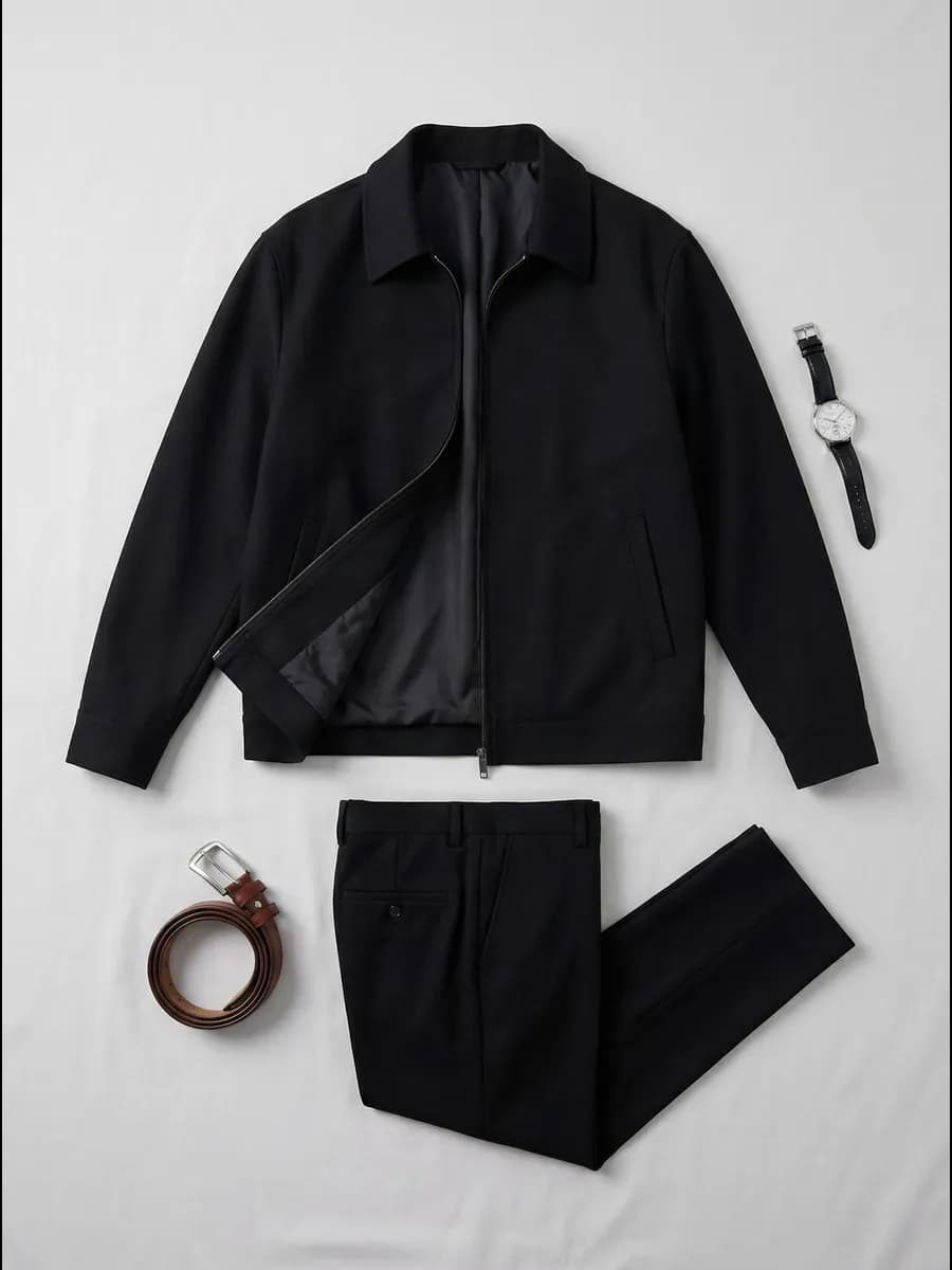 Костюм спортивный повседневный двойка с бомбером и брюками