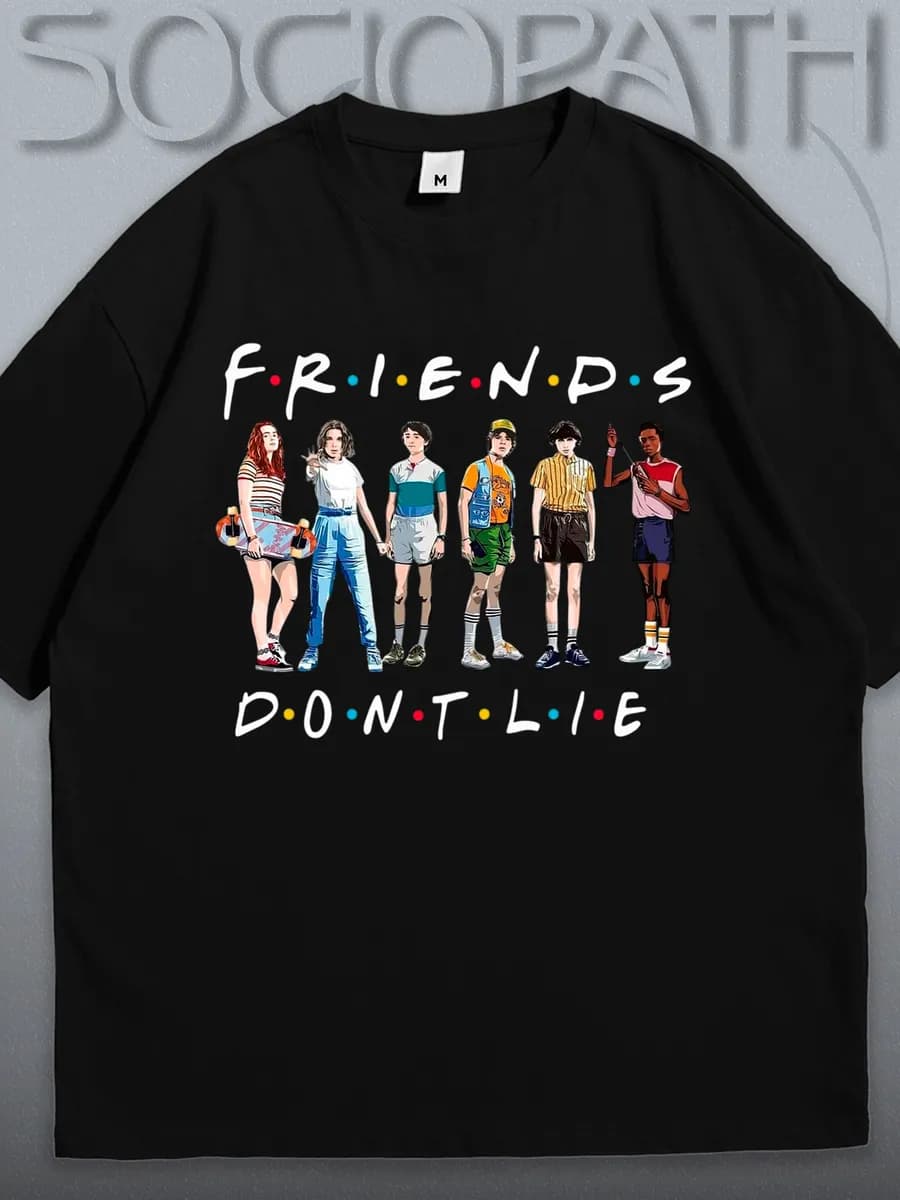 Футболка с принтом Stranger Things