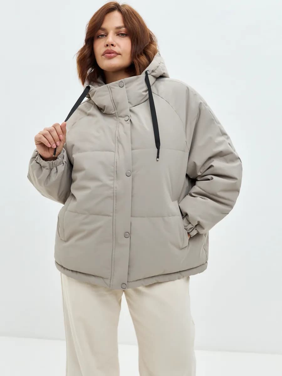 Весенняя куртка демисезонная больших размеров