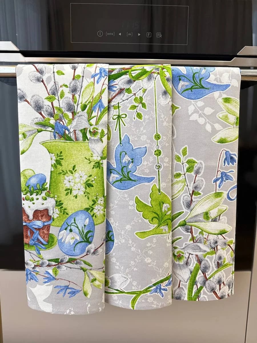 Полотенце кухонное подарочный набор 3 шт