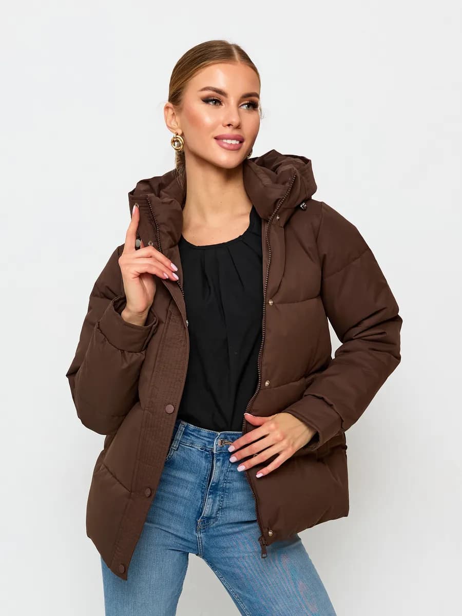 Куртка демисезонная с капюшоном