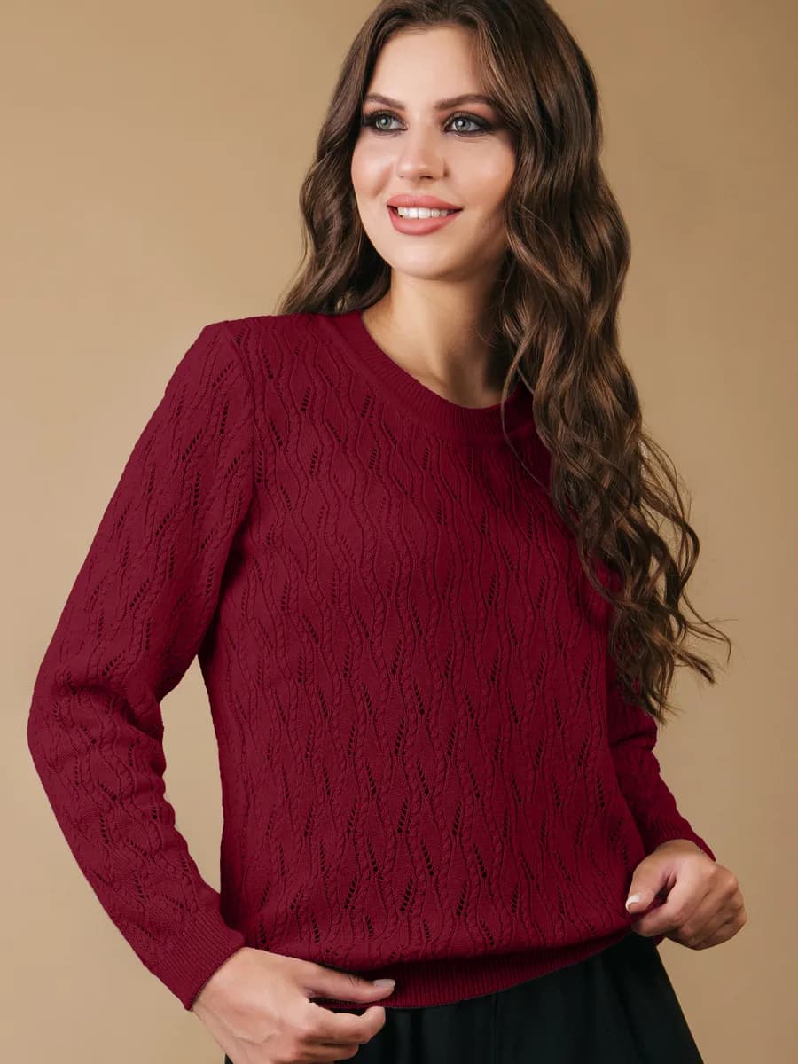 Джемпер вязаный