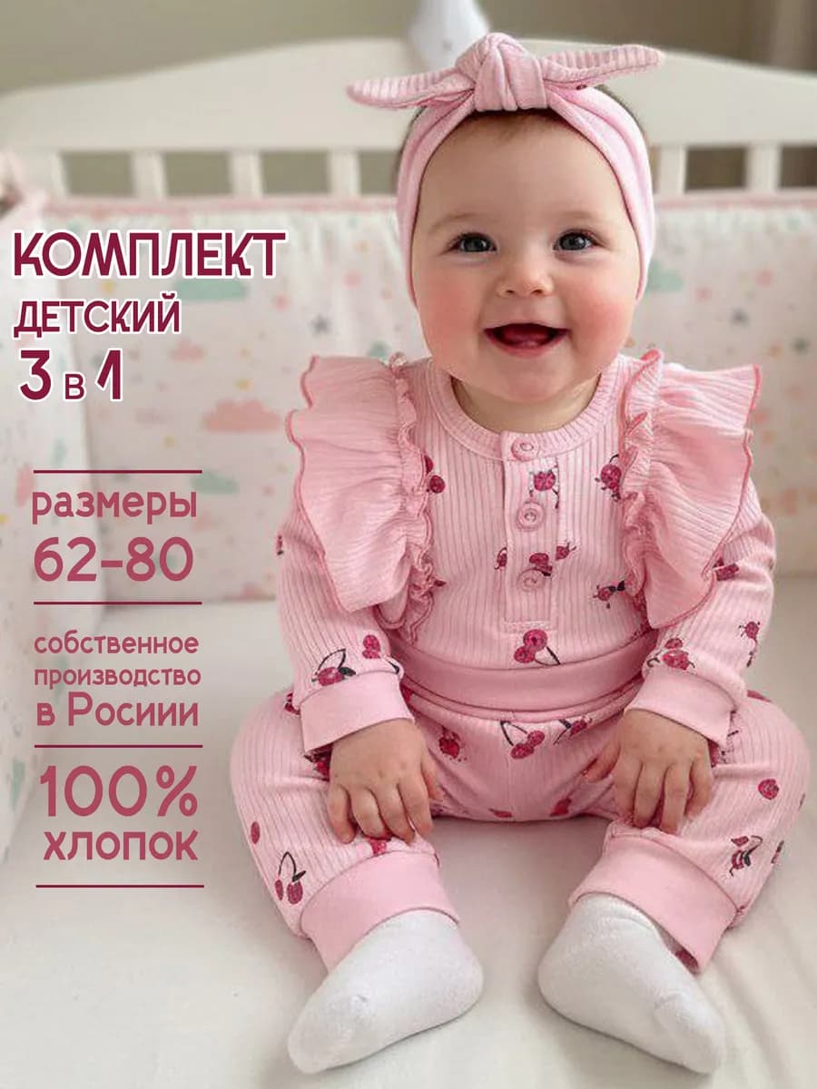 Детский костюм для новорожденных