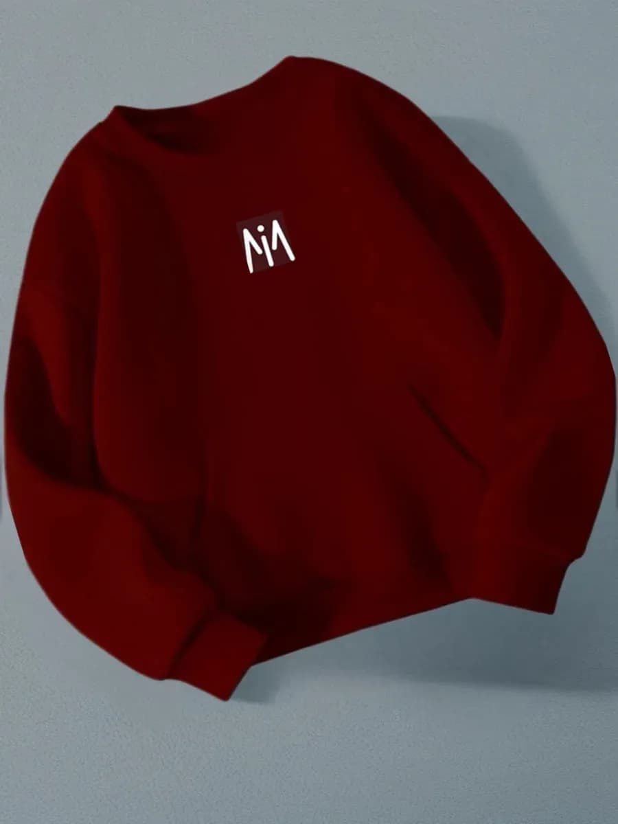 Свитшот оверсайз подростковый без начеса