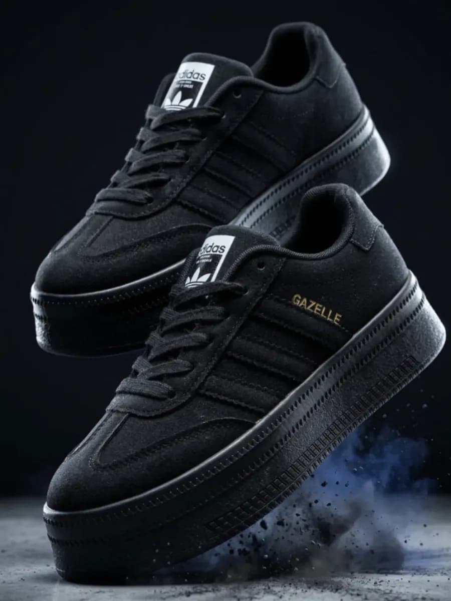 Женские кроссовки спортивные черные