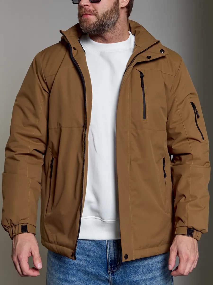 Куртка демисезонная с капюшоном