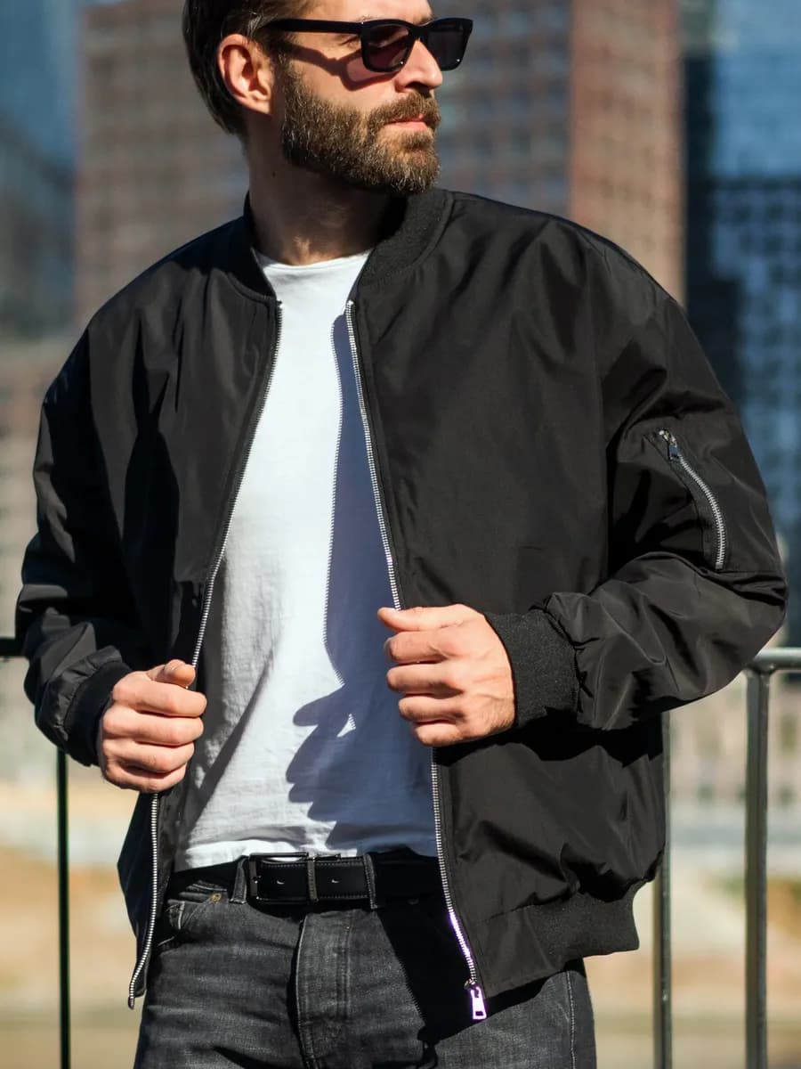 Куртка бомбер оверсайз ветровка весенняя