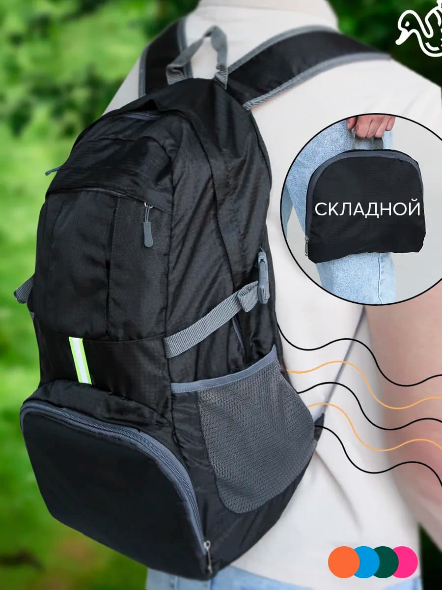 Рюкзак спортивный городской тканевый туристический