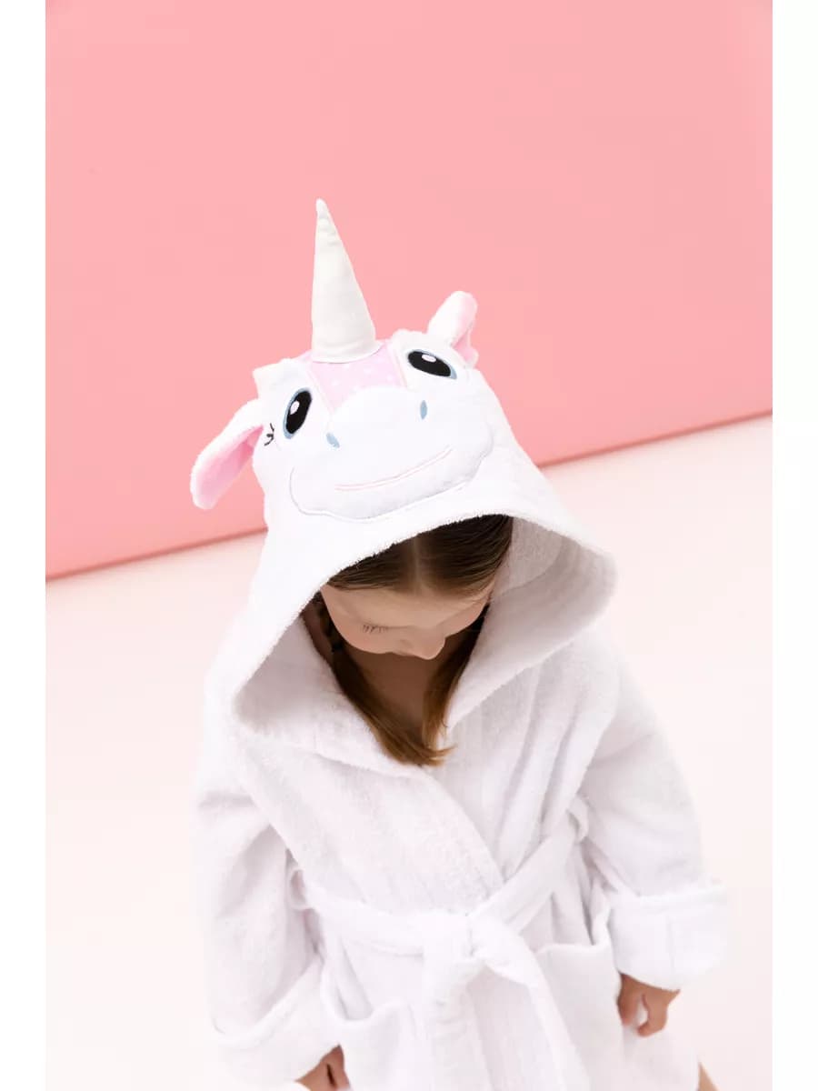 Халат махровый Единорог