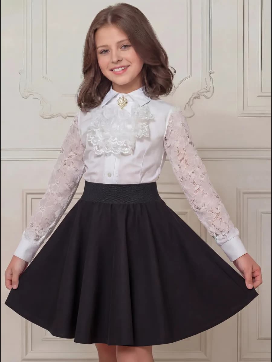 Юбка школьная солнце