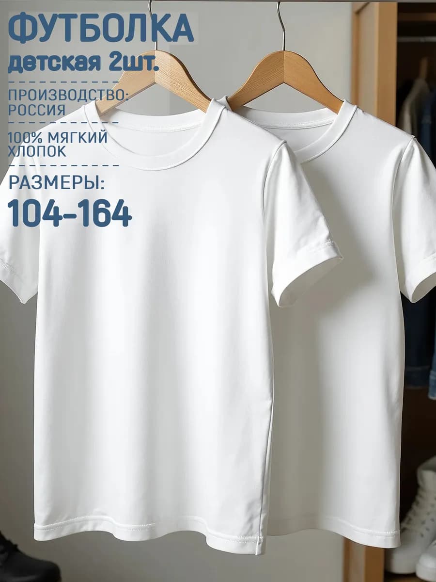 Футболка детская набор