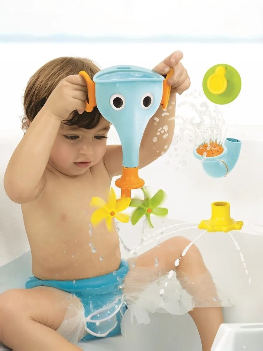 Игрушка водная Веселый слон с насадками